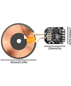 Alternative view of diymore 15W Wireless Charging Module Transmitter PCBA Wireless Charger Motherboard Magnetic Wireless Charging Motherboard + Coil