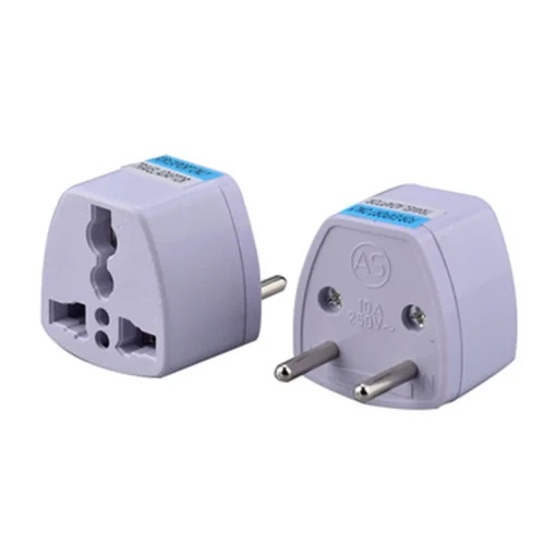 Universal AC Power Adapter with Plug Conversion for Travelers to EU - Image 6