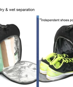 Alternative view of Large Gym Bag Fitness Bags Wet Dry Training Men Yoga For Shoes Travel Shoulder Handbags Multifunction Work Out Swimming Bag