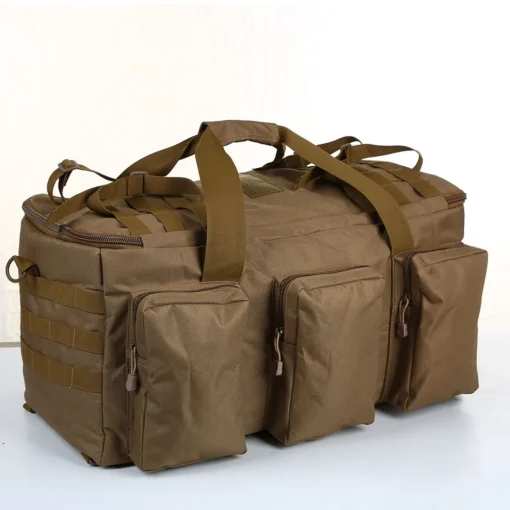 Tactical Duffel Bag with 55L Capacity for Camping and Travel - Image 5