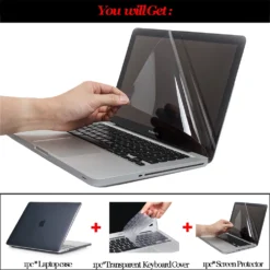 Alternative view of Laptop Case with Hard Shell Protection for MacBook Air 13 and MacBook Pro 13.3