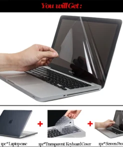 Alternative view of Laptop Case for Macbook Air 13 Case M4 2024 M3 Air 15 2025 M5 Mac Pro 14 16 M2 M1 Cover Mac book Pro 13.3 Funda Matte Hard Shell