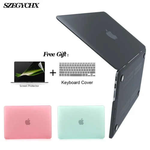 Laptop Case for Macbook Air 13 Case M4 2024 M3 Air 15 2025 M5 Mac Pro 14 16 M2 M1 Cover Mac book Pro 13.3 Funda Matte Hard Shell