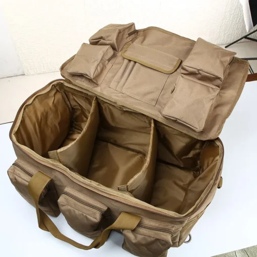 Tactical Duffel Bag with 55L Capacity for Camping and Travel - Image 4