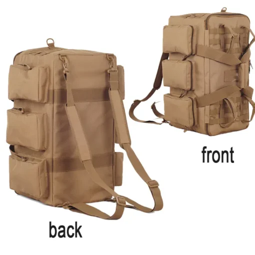 Tactical Duffel Bag with 55L Capacity for Camping and Travel - Image 3