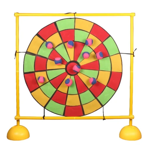 Outdoor Games Large Size Dart Board With Sticky Balls Adults And Kids Kindergarten School Basketball Court Party Carnival Fun