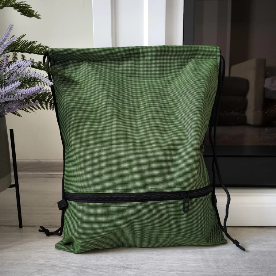 Foldable Drawstring Backpack, Lightweight, Simple and Fashionable Sports Backpack, Unisex - Image 3