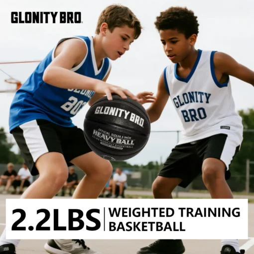 Weighted Basketball 2.2 lbs for Skill Development Size 6 for Youth & Women - Image 3