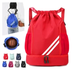 Basketball Backpack with Waterproof Design for Outdoor Sports and Travel