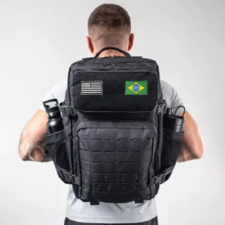 Tactical Backpack with MOLLE System and Dual Bottle Holders for Outdoor Enthusiasts