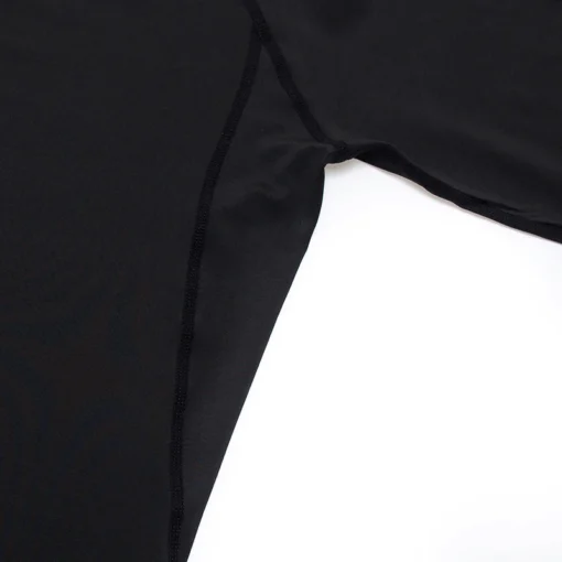 Men's Long Sleeve Compression T-shirt with Athletic Fit for Gym and Running - Image 6