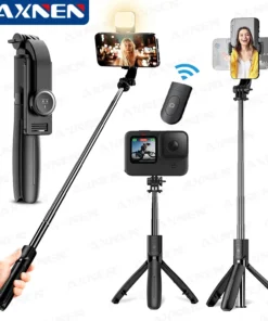 Selfie Stick Tripod for Cell Phone, Mobile Stand Monopod with Wireless Remote for iPhone Samsung Huawei Xiaomi Smartphone