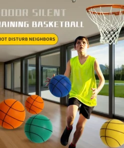 Alternative view of 18CM bounce mute ball toy indoor mute basketball baby foam toy mute playground bounce basketball children sports game gift