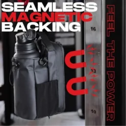 Alternative view of Large Capacity Gym Bag with Magnetic Closure and Phone Pocket for Gym-Goers