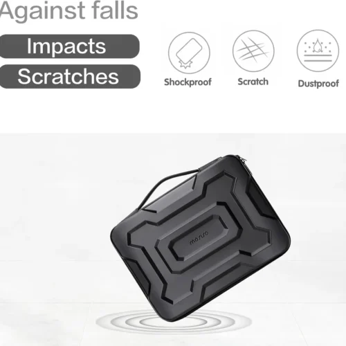 Alternative view of 13 14 15 16 inch Hard Shell Laptop Case for MacBook Air Pro Dell Waterproof EVA Notebook Carrying Case Briefcase Handbag Cover