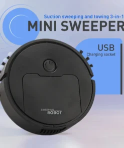 Mini Vacuum Cleaner Household Smart Sweeping Robot Suction Moving 3-in-1 Cleaning Tools Gift Mopping Machine Portable