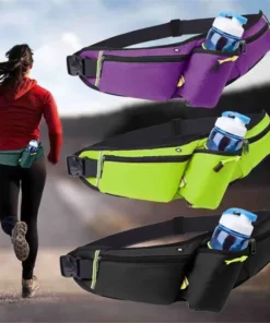 Alternative view of Running Waist Bags Water Bottle Holder Hydration Belt Bag Men Women Sports Fanny Pack Gym Running Cell Phone Jogging Cycling Bag