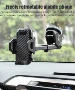 NEW Universal Sucker Car Phone Holder 360° Windshield Car Dashboard Mobile Cell Support Bracket for Smartphones 2026