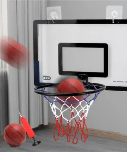 Indoor children's safety and fun games children's home sports basketball set wall bracket non perforated basketball frame