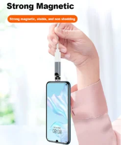 Alternative view of 540° Degree Rotating Magnetic Wire Fast Charging PD 5A Adapter For Mobile Phone Accessories Type-C Data Transfer Cable Connector