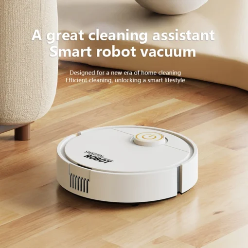 Smart Sweeping Robot with Suction and Mopping Functionality for Homes with Pets - Image 4