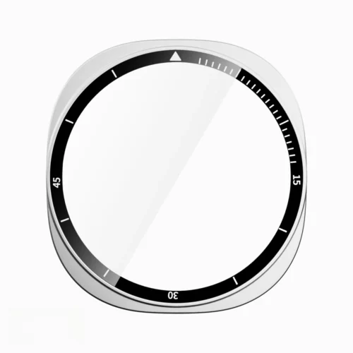 Alternative view of Tempered Glass+ PC Cover for Samsung Galaxy Watch 8 44mm 40mm All Coverage Protective Bumper Case for Galaxy Watch 8 Accessories