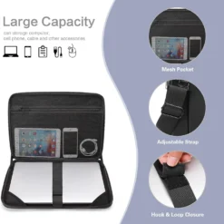 Alternative view of Hard Shell Laptop Case Sleeve with Shockproof Design for MacBook Air/Pro 15-16 inch and Dell/Asus