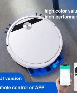 Alternative view of 2024 NEW 2800PA 3-in-1 RS800 With Remote Control&APP Super Quiet Smart Robot Vacuum Cleaner Wet&dry Mopping Floor Home Appliance