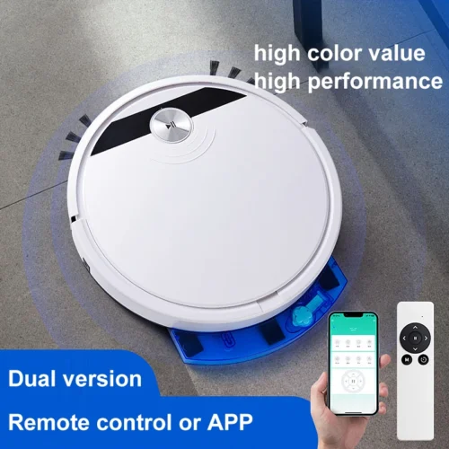 Alternative view of 2024 NEW 2800PA 3-in-1 RS800 With Remote Control&APP Super Quiet Smart Robot Vacuum Cleaner Wet&dry Mopping Floor Home Appliance
