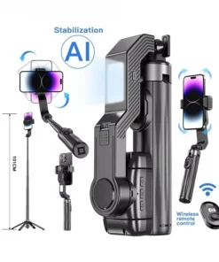 Handheld Gimbal Stabilizer Smartphone Camera Stabilizer Selfie Stick Tripod Stand Wireless Remote for IPhone Android