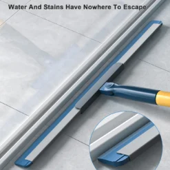 Alternative view of Magic Broom with Dual-Purpose Wiper for Efficient Home Cleaning