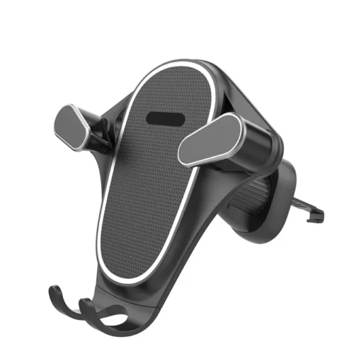 Car Phone Holder with Gravity Design for Air Outlet Installation, Compatible with Most Smartphones - Image 4