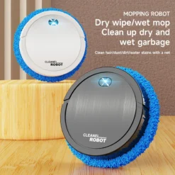 Fully Automatic Mopping Robot with Silent Operation and Wash-Free Cloth for Home Use