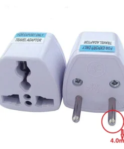 Alternative view of 800W Universal US UK AU To EU Plug USA To Euro Europe Travel Wall AC Power Charger Outlet Adapter Converter 2 Round Pin Socket