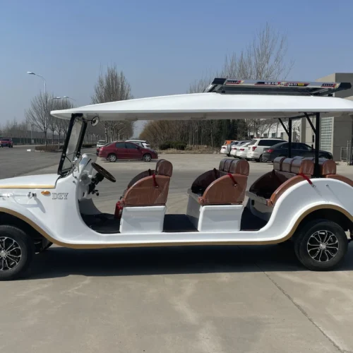 Alternative view of Factory direct sales of classic electric retro cars, electric sightseeing cars, vintage electric golf cars UTV