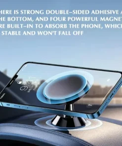 Alternative view of Magnetic Car Phone Holder Magnet Mount Mobile Cell Phone Stand GPS Support For iPhone 14 13 12 Pro Xiaomi Huawei Samsung Oneplus