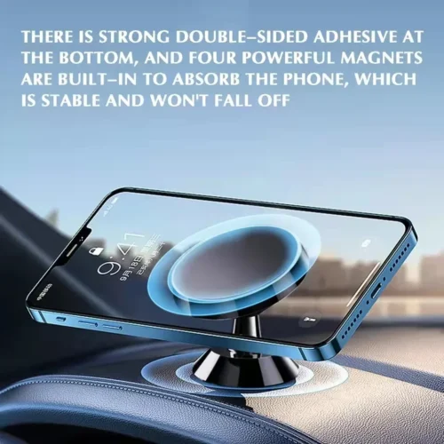 Alternative view of Magnetic Car Phone Holder Magnet Mount Mobile Cell Phone Stand GPS Support For iPhone 14 13 12 Pro Xiaomi Huawei Samsung Oneplus
