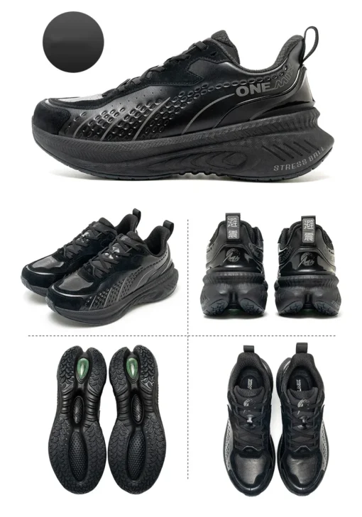 ONEMIX 2025 Winter Training Running Shoes for Men and Women, Leather, Warm, Wear-resistant - Image 4