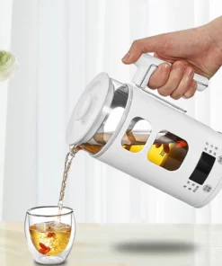 Alternative view of Household Electric Water Kettle Steam Tea Maker Office Glass Health Pot Scented Tea Electric Water Kettle