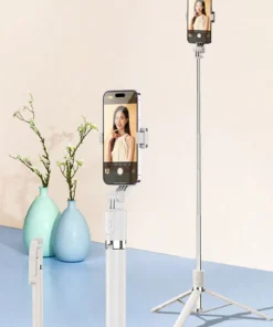Alternative view of 1700mm Selfie Stick Wireless Selfie Stick Phone Tripod Extendable Stand Foldable Monopod For Smartphones Balance Steady Shootin