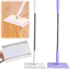 Alternative view of Disposable Dust Mop with 10 Cloths for Easy Multi-Surface Cleaning
