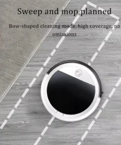 Alternative view of Multifunctional Cleaning Machine Smart Floor Sweep Mop Machine With Remote Control Vacuum Cleaner Home Low Noise Sweeping Robot