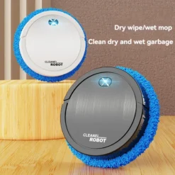 Alternative view of Floor Mopping Robot with Silent Operation for Smart Home Wet and Dry Cleaning