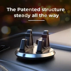Alternative view of 360-Degree Dashboard Phone Holder with Anti-Slip Design for Cars
