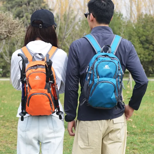 Alternative view of Light Weight Backpack Travel Bag For Men Women Boys Girls Ultralight Outdoor Sports Hiking Camping Climbing Rucksack Small Bag