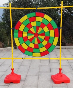 Alternative view of Outdoor Games Large Size Dart Board With Sticky Balls Adults And Kids Kindergarten School Basketball Court Party Carnival Fun