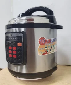 Alternative view of 1000W Electric Pressure Cooker 8L Multi-function Automatic Digital Pot Slow Cook Rice Cooker Household Kitchen Appliances 220V