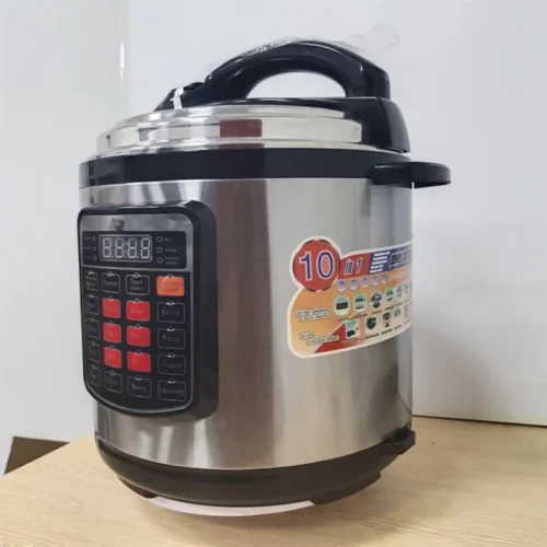 Alternative view of 1000W Electric Pressure Cooker 8L Multi-function Automatic Digital Pot Slow Cook Rice Cooker Household Kitchen Appliances 220V