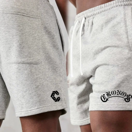 CRONOS Men's Cotton Fitness Shorts for Gym, Running, Basketball, and Leisure - Image 4