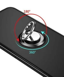 Alternative view of Finger Ring Holder Stand Grip 360 Rotating For Mobile Phone Car Magnetic Mount Phone Back Sticker Pad Unniversal Bracket